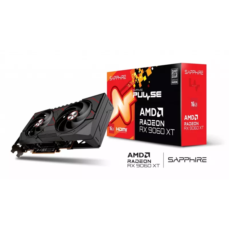 SAPPHIRE PULSE Radeon RX 9060 XT 16GB grafikas karte