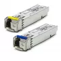 SFP WDM moduļu pāris Extralink 1.25G 1310/1550nm vienmoda 3km LC DOM