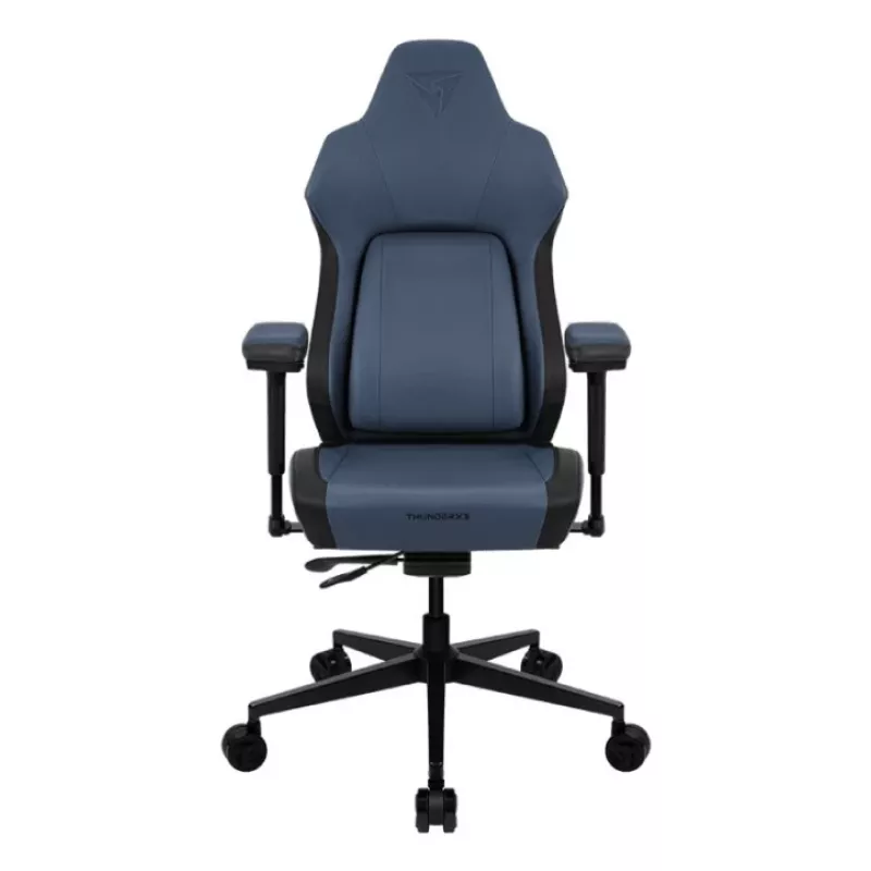 Spēļu krēsls Thunder X3 TEGC-2071101.B1 — ergonomisks moderns zils, regulējams augstums un slīpums