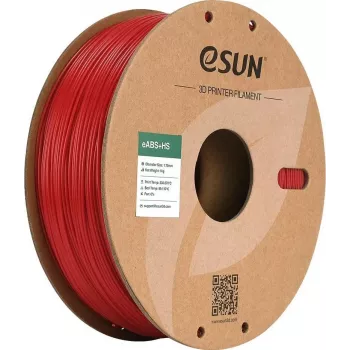 EABS 1,75mm FIRE ENGINE Sarkans 1kg ESUN 3D FILAMENT (eABSP175FR1)