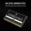 SO-DIMM 64 GB DDR5-5600 (2x 32 GB) Dual-Kit, atmiņa melna, CMSX64GX5M2A5600C48, Vengeance