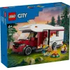 Konstruktoru rotaļlieta LEGO City Adventure Camper 60454, 385 detaļas, augstums 80 mm, no 6 gadu vecuma