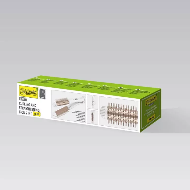 Maestro MR-263 2-in-1 matu lokotājs un taisnotājs