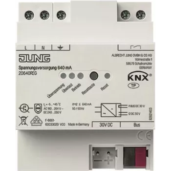 Barošanas bloks jung 20640REG KNX 640 mA