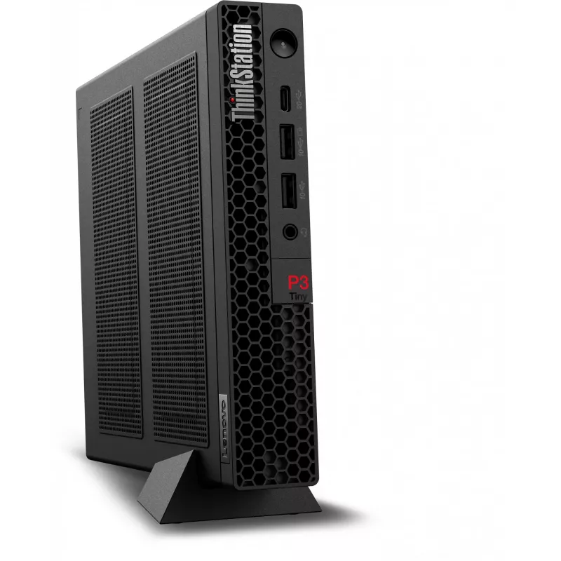 Lenovo ThinkStation P3 Tiny Gen 2 Intel Core Ultra 9 285 32 GB DDR5-SDRAM 512 GB SSD Windows 11 Pro Mini PC darbstacija Melns
