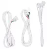 USB un PWM centrmezgls Lian Li EDGE HUB EG-HUB01W — 4× USB, 6× PWM, balts