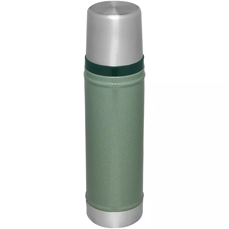 Termoss STANLEY The Legendary Classic Bottle 0.6L zaļš – izolēta vakuuma pudele, 600 ml