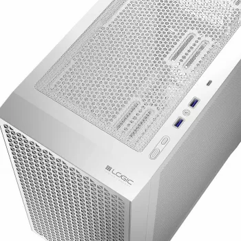 Logic DART PRO MINI USB-C PC korpuss balts