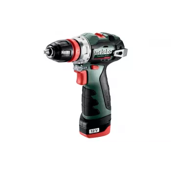 Pistoles roktura urbjmašīna Metabo PowerMaxx BS BL Q, 12 V, 2 Ah, 1500 apgr./min, 900 g