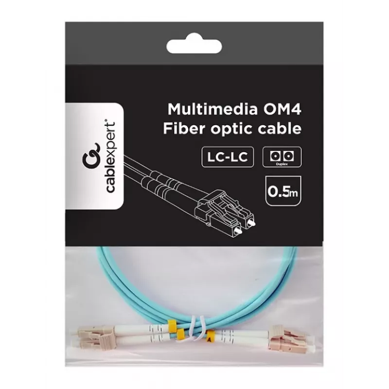 Gembird CFO-MDOM4-LC/LC-30M InfiniBand optiskās šķiedras kabelis LC/UPC 30m OM4