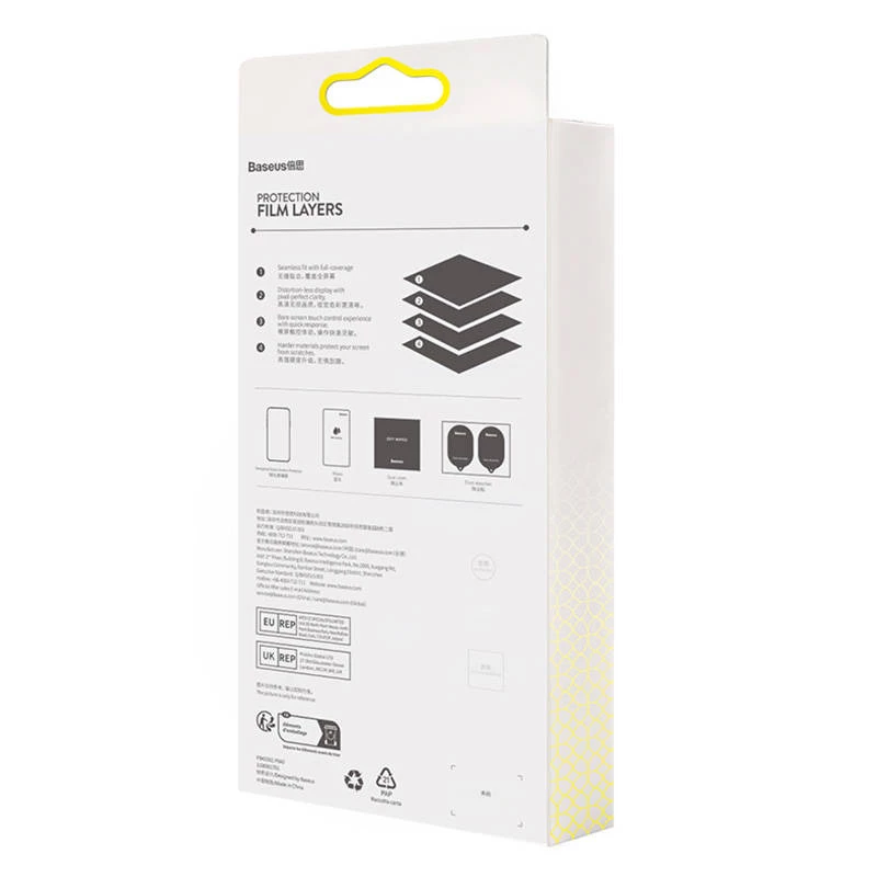 Rūdīta stikla ekrāna aizsargstikls Baseus realme GT Neo5 — 0,3 mm biezums, 9H cietība