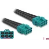 DeLOCK kabelis HDMTD Z six ligzda – HDMTD Z six ligzda 1 m