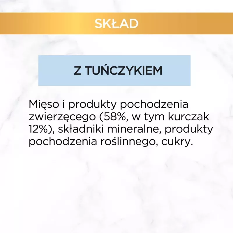 Purina Gourmet Gold mūss ar tunci, mitrā kaķu barība, 85 g