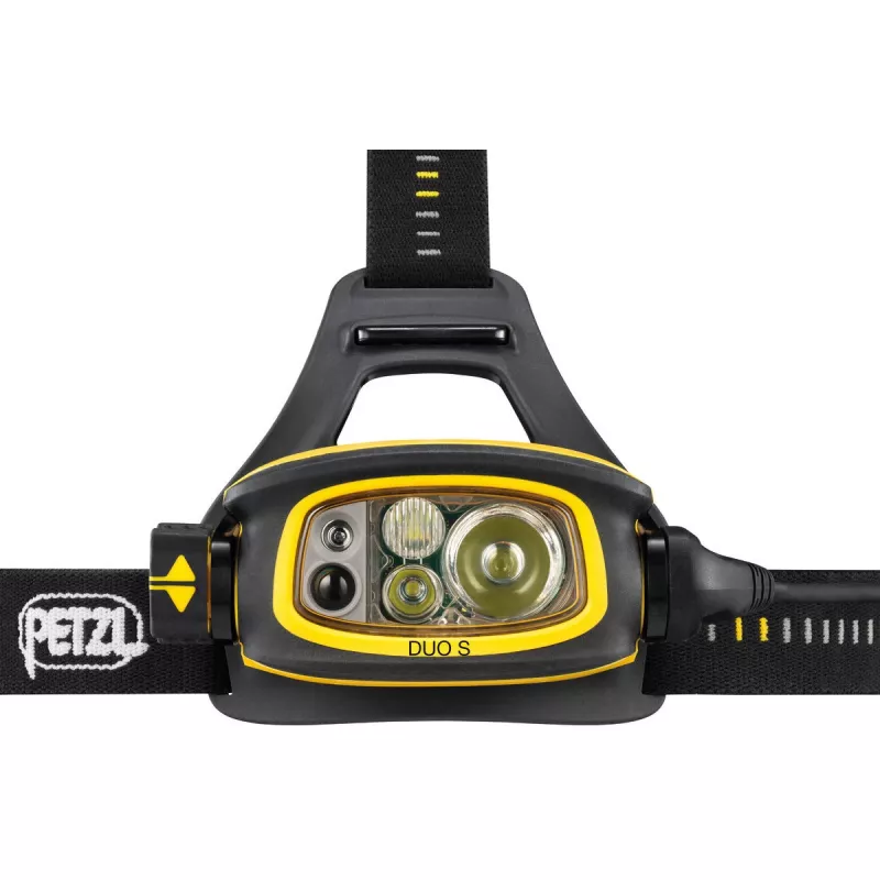 Galvas lukturītis Petzl Duo S melns dzeltens