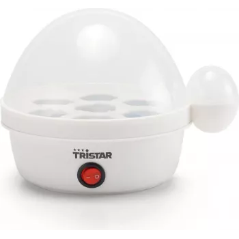 Olu vārāmais Tristar EK-3074 — ietilpība 7 olas, 350 W, caurspīdīgs/baltss