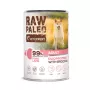 Mitrā suņu barība VETEXPERT RAW PALEO Duoprotein cūkgaļa ar jēra gaļu pieaugušiem suņiem 400 g, bez graudiem, bez lipekļa