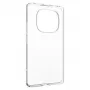 Aizmugurējais vāciņš FIXED Xiaomi Redmi Note 14 Pro 4G, caurspīdīgs TPU aizsargmaciņš