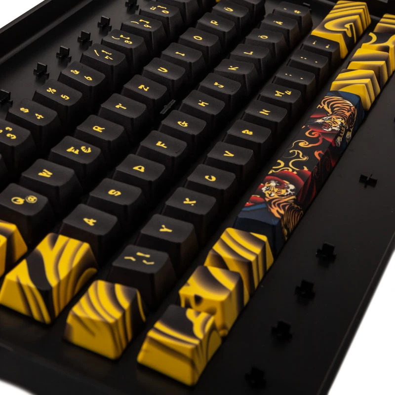 Taustiņu vāciņu komplekts Triton TIGER SKETCH Limited — PBT materiāls, vācu izkārtojums (DE)