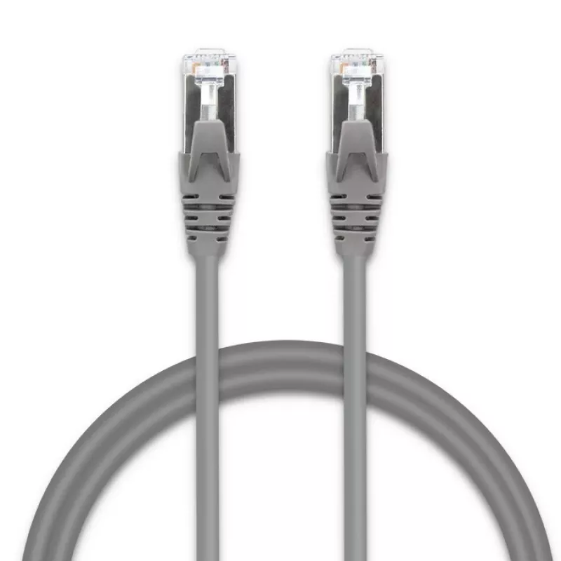 Patchcord kabelis QOLTEC 54529 2xRJ45 CAT5e 5m Melns