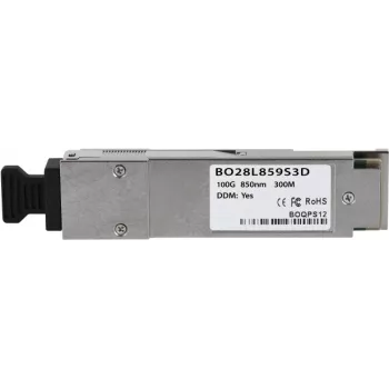 Optiskās šķiedras raiduztvērējs BlueOptics BO28L859S3D-BO 100000 Mbit/s QSFP28