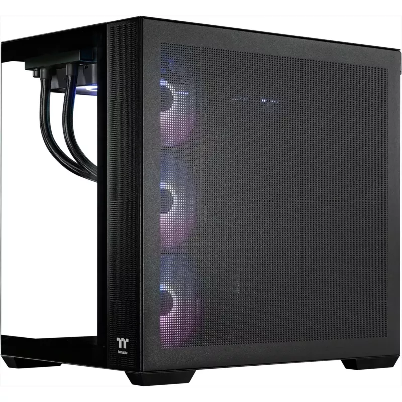Thermaltake FTW RTX 5070 Ti spēļu dators, melns/caurspīdīgs, Windows 11 Home 64 bitu (PC-000087-DE)