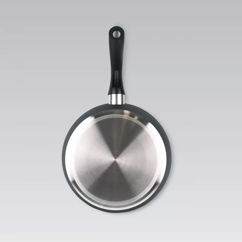 Maestro MR-1205-28 panna ar vāku, 28 cm, melna