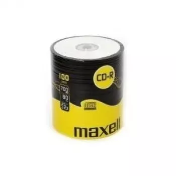 CD-R Maxell 80XL 52x 100 iepakojums