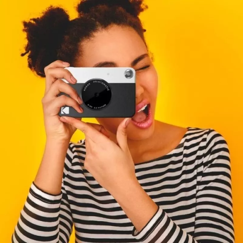 Kodak PRINTOMATIC momentānā drukas kamera, 2x3'', melna