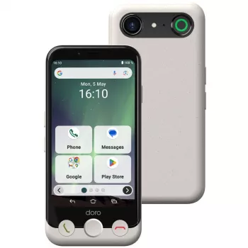 Viedtālrunis Doro Aurora A10 4,5 collu 4GB RAM 64GB Melns Balts