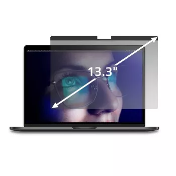Qoltec Filtro Privacy GDPR MacBook Air 13 6 Magnētiskais Acu Aizsargs (13.60, 16:9), Aizsargplēve Portatīvajam Datoram