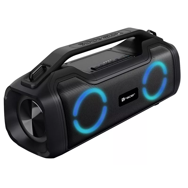 Stereo portatīvais skaļrunis TRACER BigBoy TWS Bluetooth 40W RMS, Bluetooth 5.3, 12h akumulators, melns