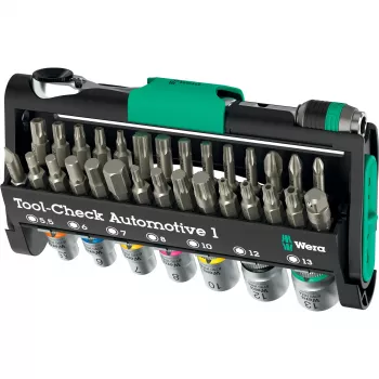 Wera Tool-Check Automotive 1 1 gab. Nerūsējošais tērauds