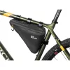 Morobbia Triangle Bag, velosipēda grozs/maciņš (melns, augšējās caurules soma 2 L)