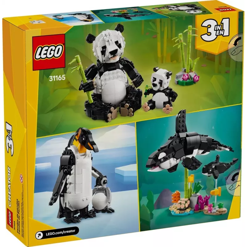 LEGO CREATOR 3 IN 1 31165 Panda Ģimene