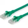 ROLINE - Patch-kabelis - RJ-45 (M) to RJ-45 (M) - 30 cm - SFTP, PiMF - CAT 6 - Halogen-Free, Moulded, Stranded - Green (21.15.2954)