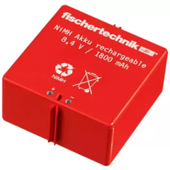 Baterijas lādētājs Fischertechnik 34969 NiMH 1500mAh 8.4V Melns Sarkans