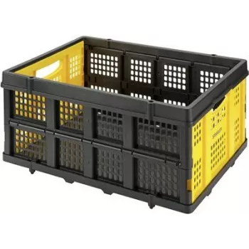 Uzglabāšanas kaste STANLEY SXWTD-FT505, 568×410×272 mm, melna/dzeltena