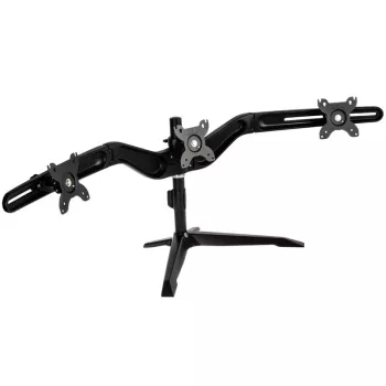 SilverStone SST-ARM31BS trīs monitoru turētājs, melns