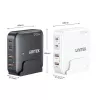 Galda lādētājs Unitek P1228AWH01-EU 70W 2×USB-A 2×USB-C