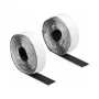 Āķa-cilpas lente DeLOCK 19072 pašlīmējoša 5m x 25mm melna
