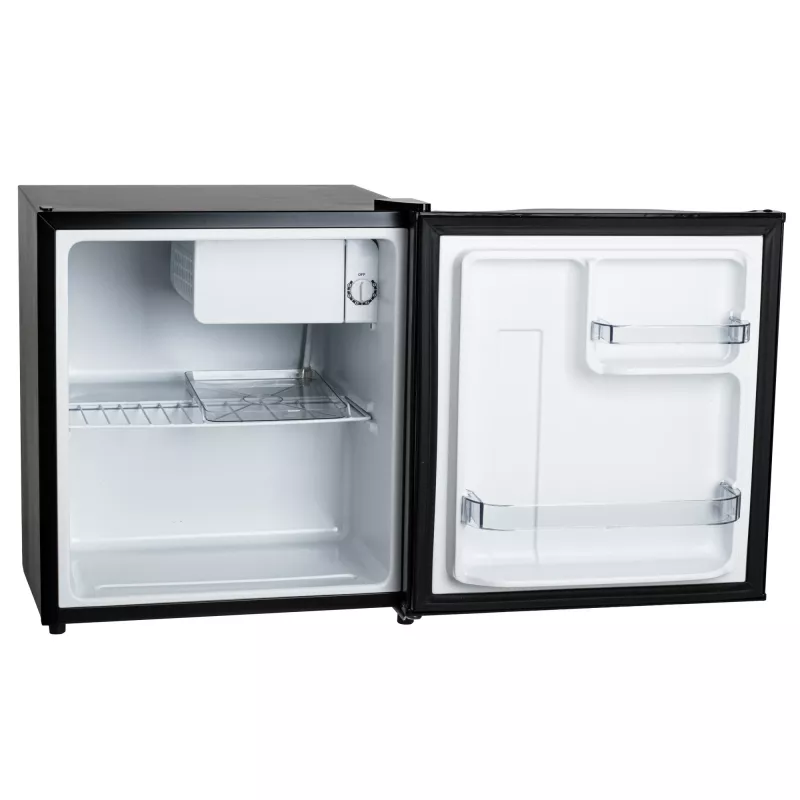 Adler ledusskapis | AD 8096 | Energoefektivitātes klase E | Brīvstāvošs | Noliktavas tips | Augstums 49.5 cm | Ledusskapja neto tilpums 45 L | 39 dB | Melns
