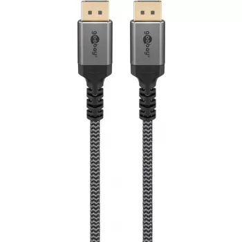 Pro DisplayPort 1.4 kabelis ar uzmavu - displeja kabelis - 3m - melns