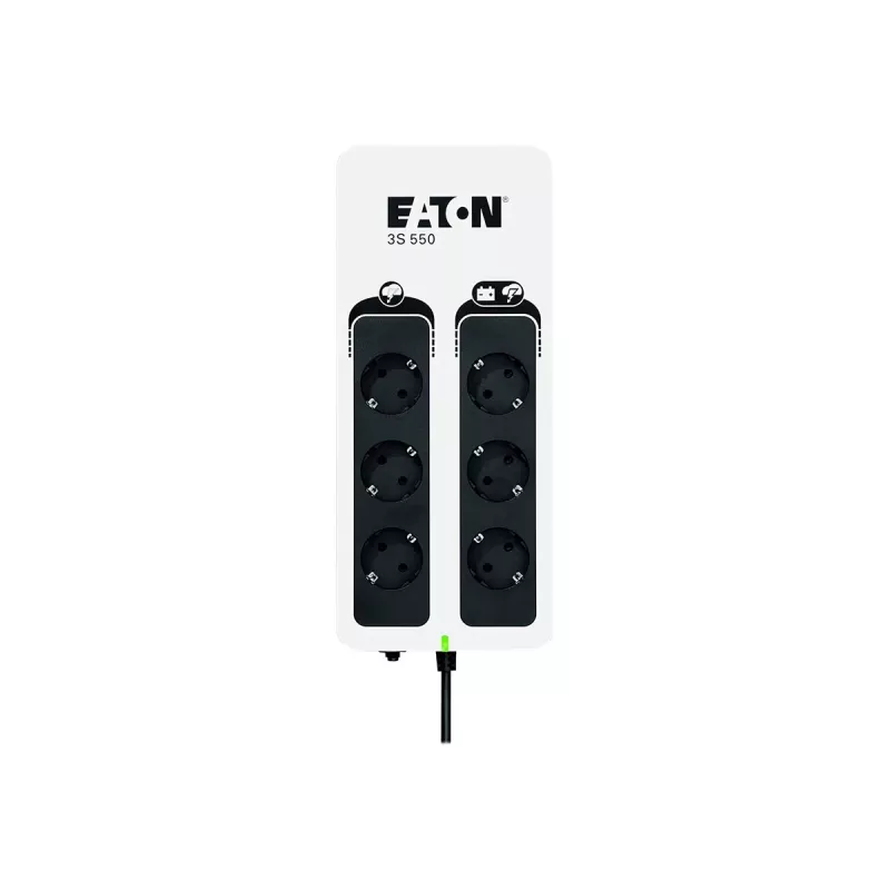 Eaton 3S 550 DIN 0.55 kVA 330 W 6 AC kontaktligzdas