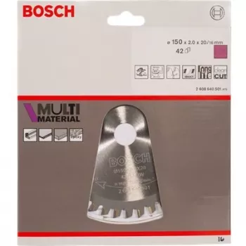 Bosch universālo materiālu ripzāģa asmeņi, daudzfunkcionāli, 19 cm, 3 cm, 1,8 mm, 2,4 mm, HLTCG (High-Low Triple Chip Grind)