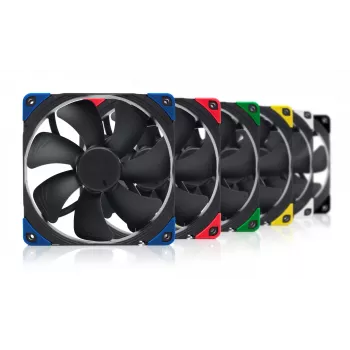 140 mm Noctua NF-A14 PWM chromax.Melns.swap korpusa ventilators, 12V, 300–1500 RPM, PWM, 140.2 m³/h, 24.6 dB