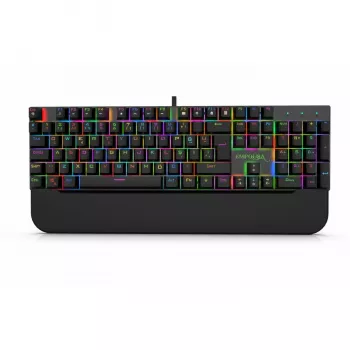 Incase Gaming Keyboard IKG-443 mehānisks, RGB, vācu izkārtojums