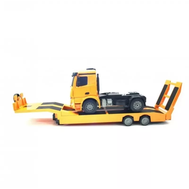 Double E 1/20 Scale Ready to Run RC Mercedes-Benz Arocs Flat Bed Trailer