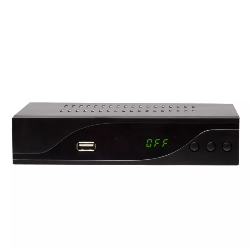 DVBC-120 digitālais atskaņotājs un ierakstītājs melns
