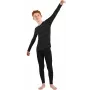 Odlo Set long ACTIVE WARM ECO SET bērnu apakšveļas komplekts, izmērs 116 cm, melns ar pelēku