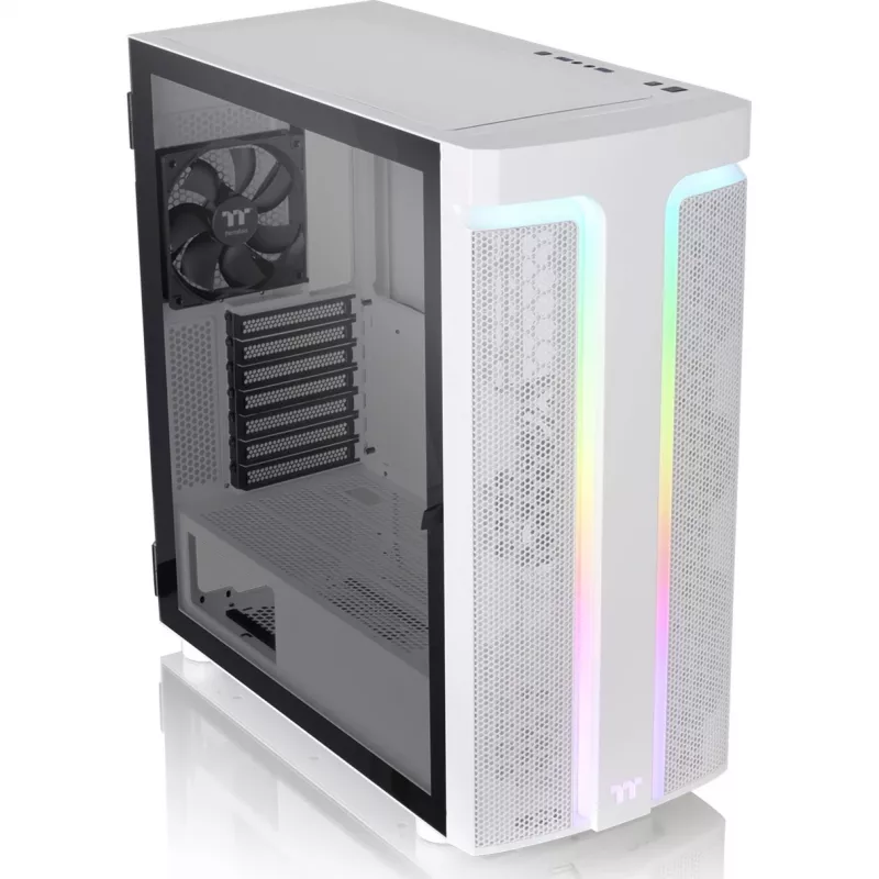 Thermaltake H590 TG ARGB Snow Mid Tower korpuss, balts